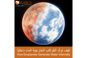 How do some exoplanets generate water 