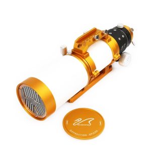 تلسكوب كاسر وليام اوبتكس 81 مم (ذهبي)