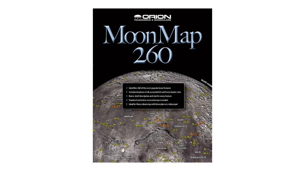 [ORO-51919] Orion MoonMap 260 & Observing Guide